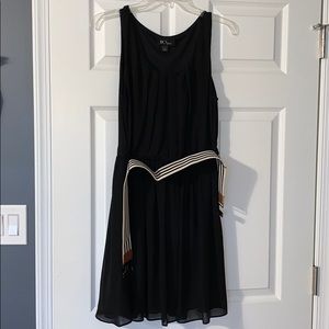 Black flowy dress